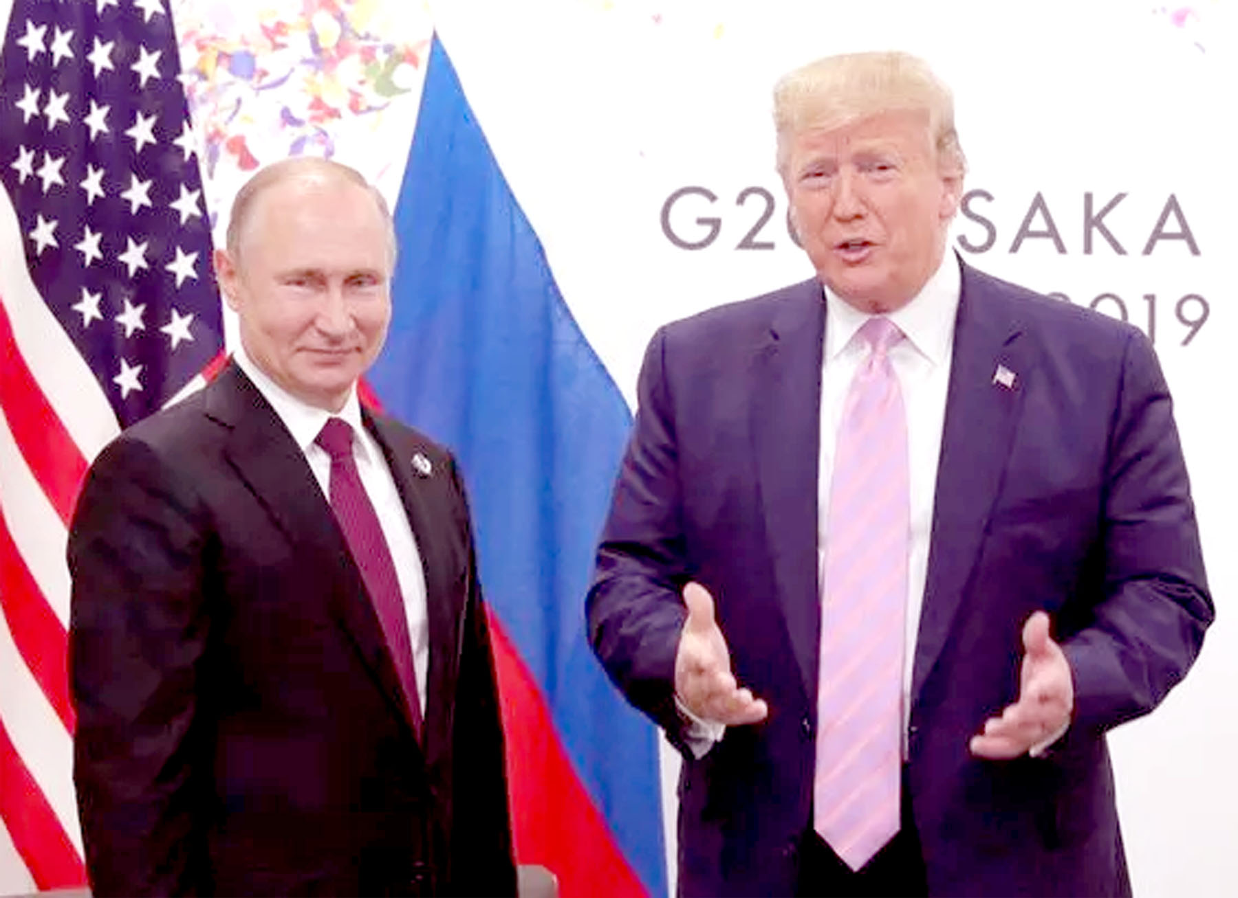 Trump calls Russian counterpart Vladimir Putin 'crazy'.
